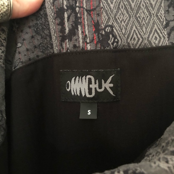 Manque Design Black Skirt A-line Pull-on, pull-off - Picture 10 of 11